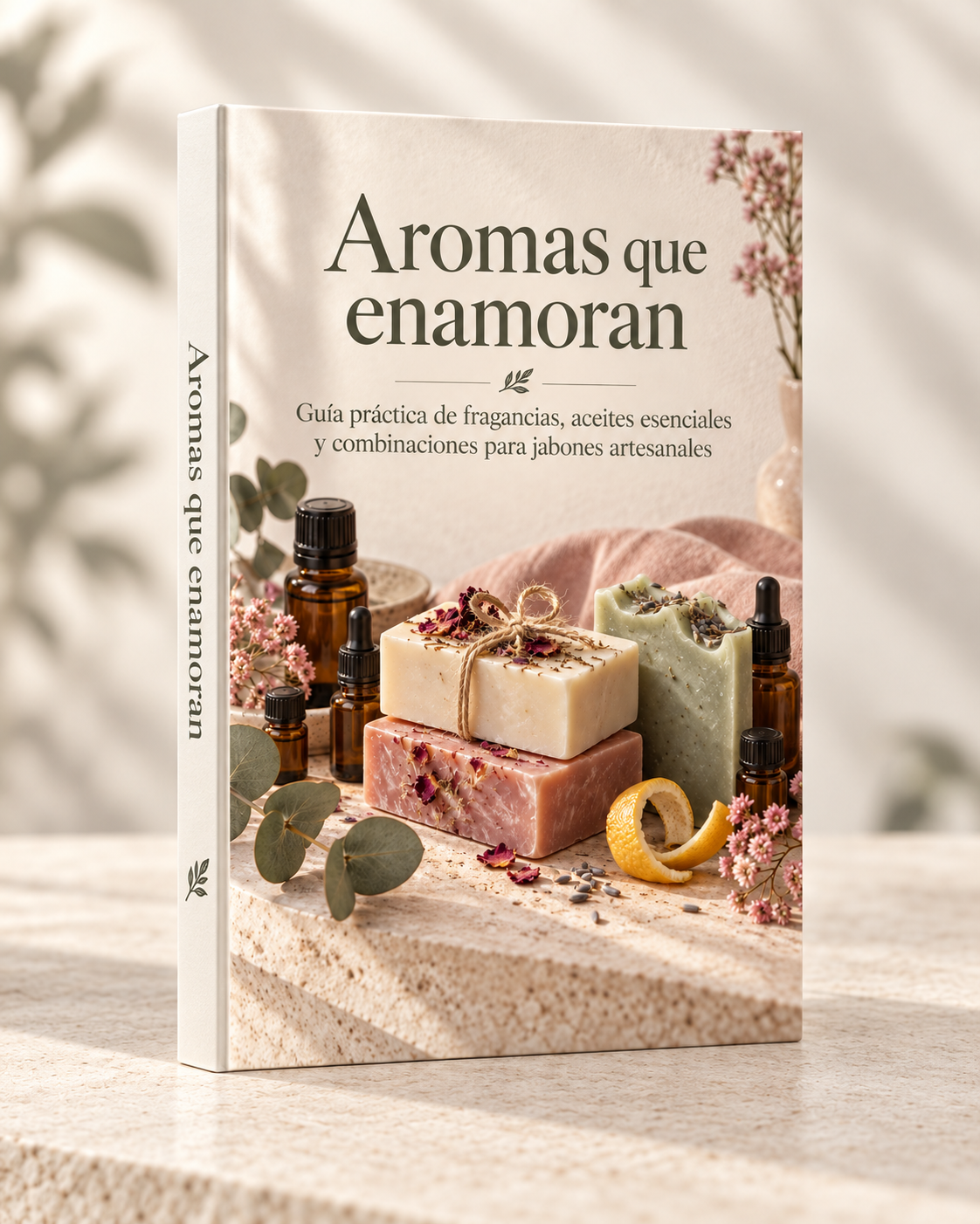 Aromas que Enamoran - Guía práctica de fragancias, aceites escenciales y combinaciones para jabones artesanales